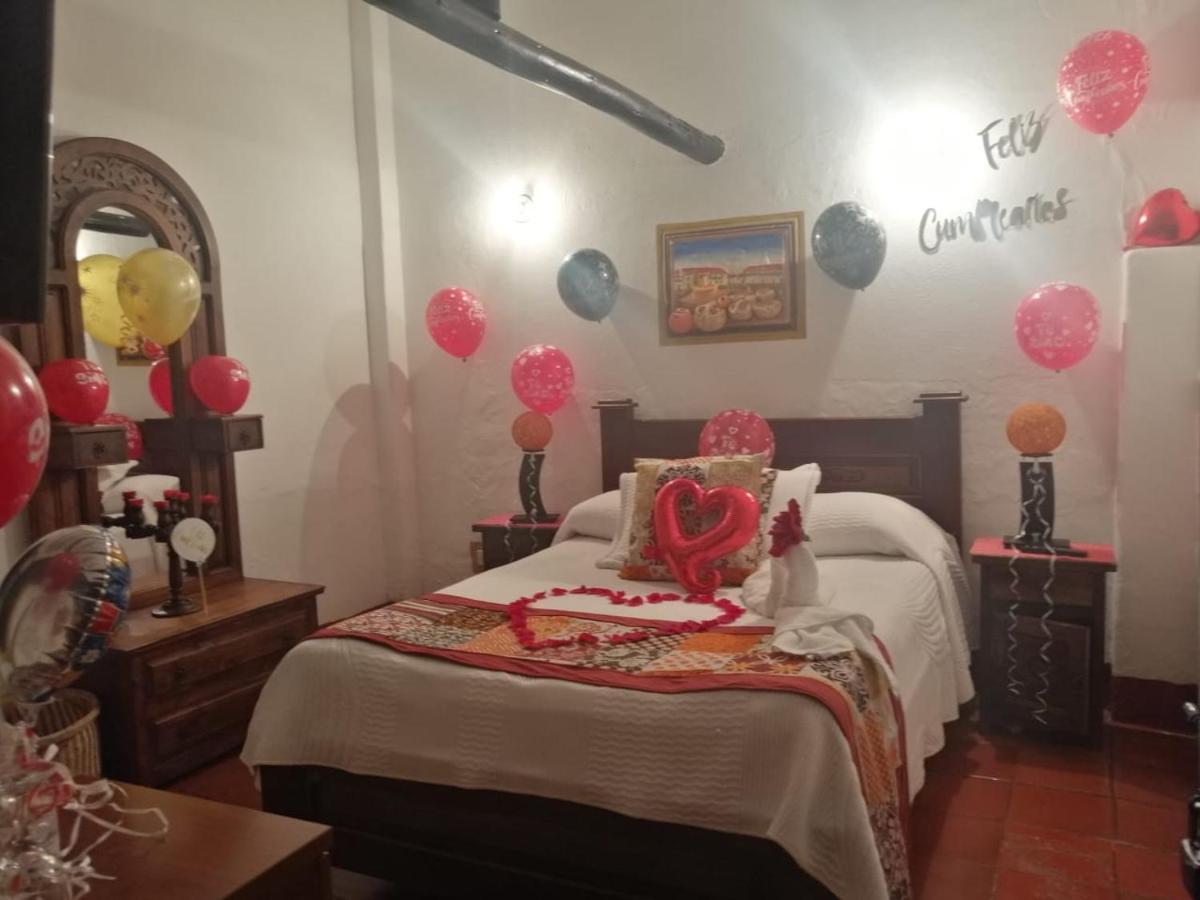 Hospederia Colonial De Villa De Leyva Kültér fotó